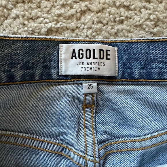 AGOLDE Pinch Waist High Rise Kick Jeans - Picture 2 of 5